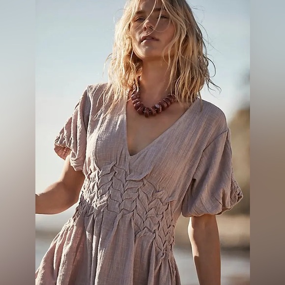 Free People Dresses & Skirts - Free People One of A Kind Mini Mauve